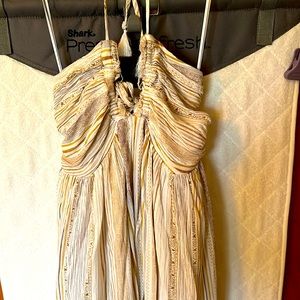 Nude tone summer boutique dress